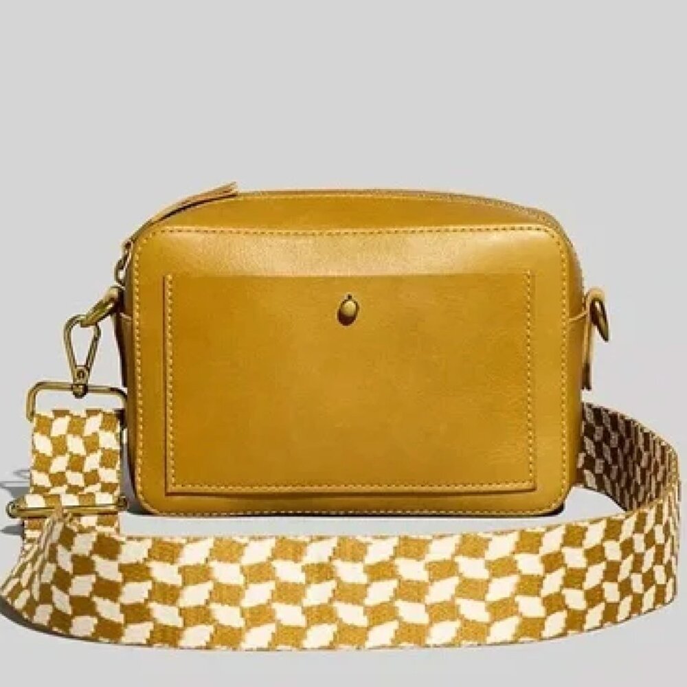 Madewell Transport Camera Bag Bronzed Lichen
